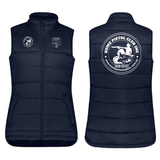 Hume Pistol Alpine Ladies Puffer Vest:Navy