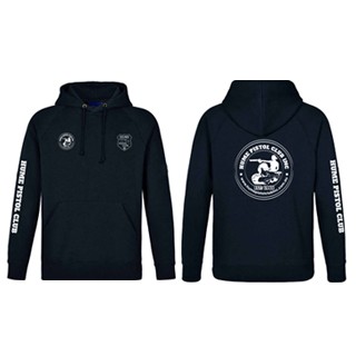 Hume Pistol Fleecy Hoodie:Navy