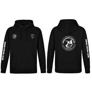 Hume Pistol Fleecy Hoodie:Black