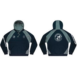 Hume Pistol Huxley Hoodie:Navy/Ash/White